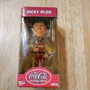VINTAGE! Ricky Rudd Coca Cola Racing Bobblehead  Original Box NASCAR
